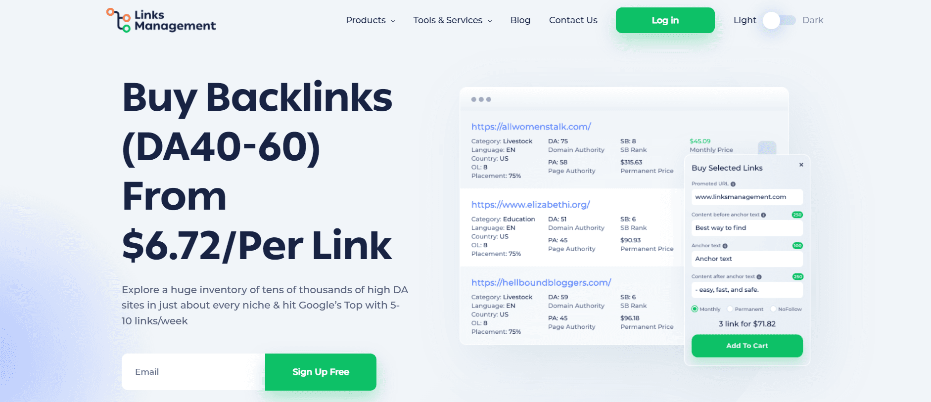 LinksManagement exchange | WEDEX