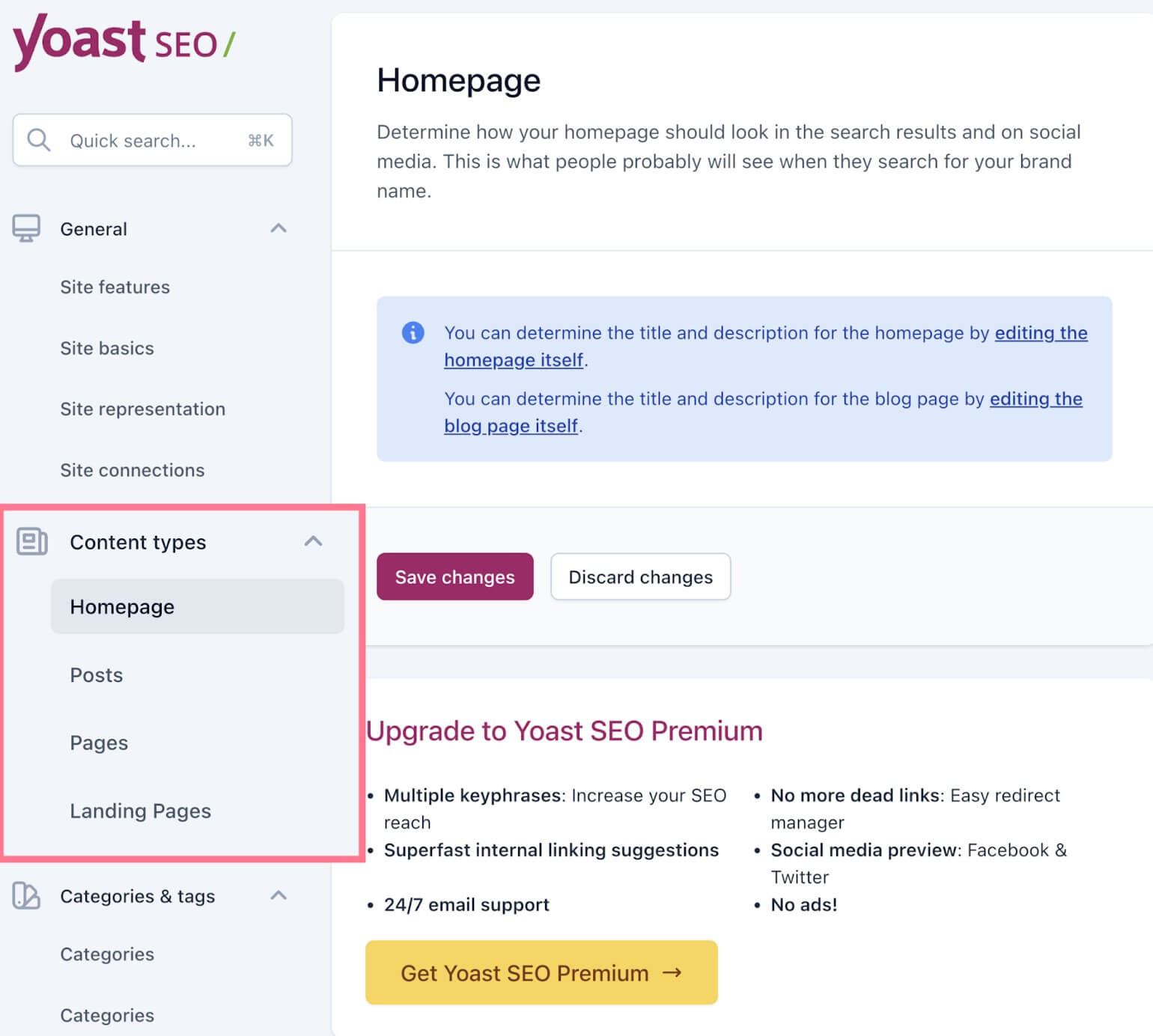 Настройка Yoast SEO | WEDEX