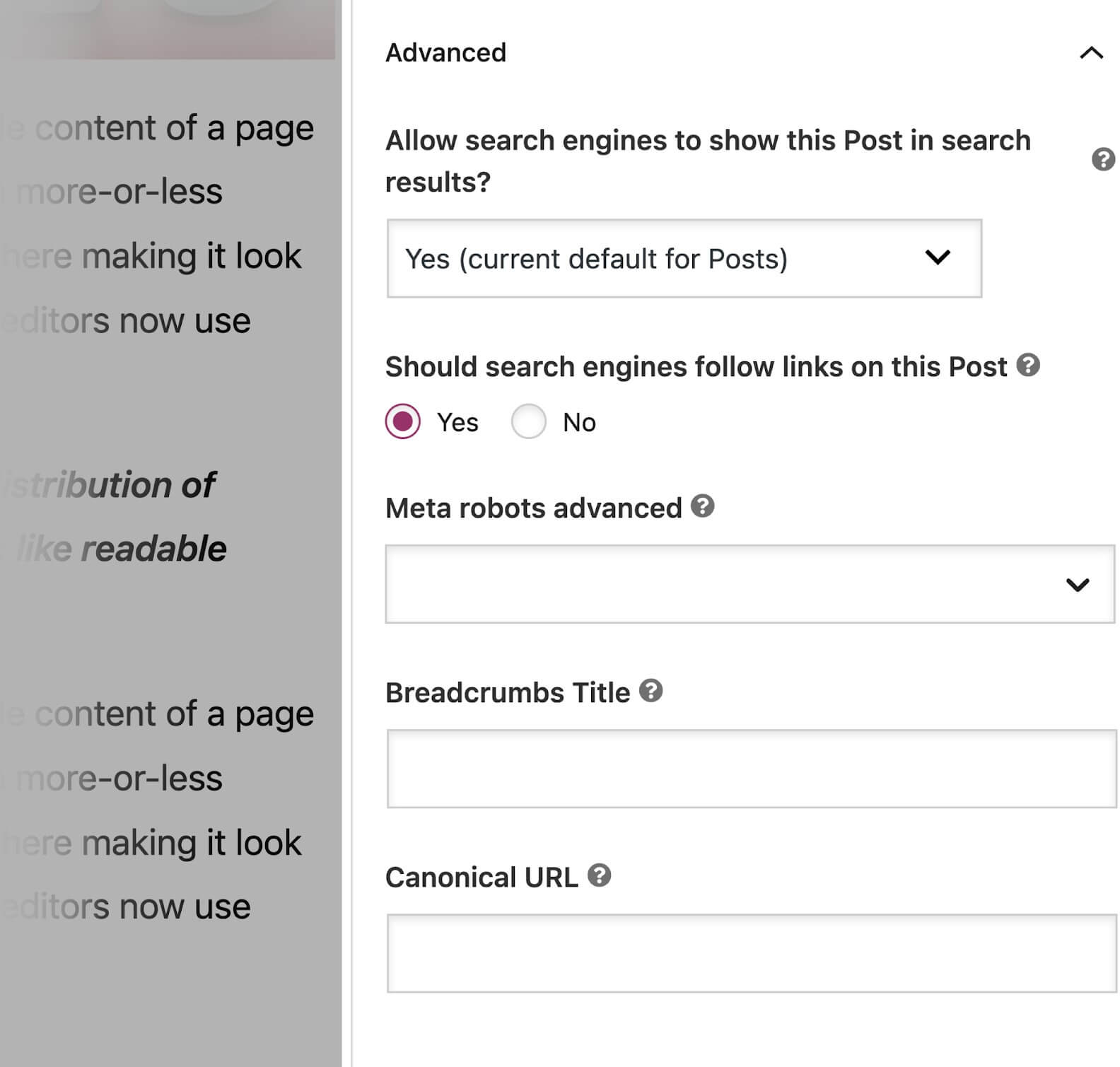 Как использовать Yoast SEO в редакторе WordPress | WEDEX