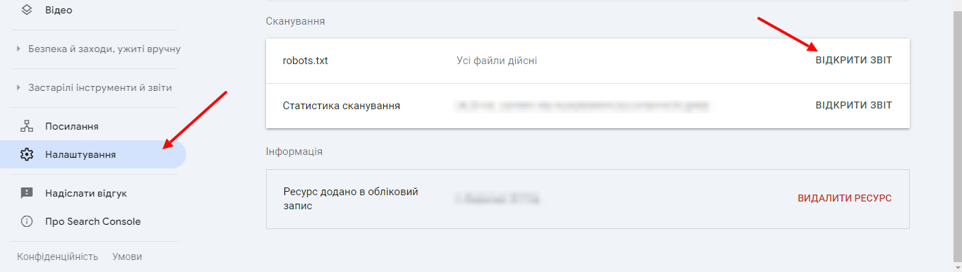 Проверка в Google SearchConsole | WEDEX