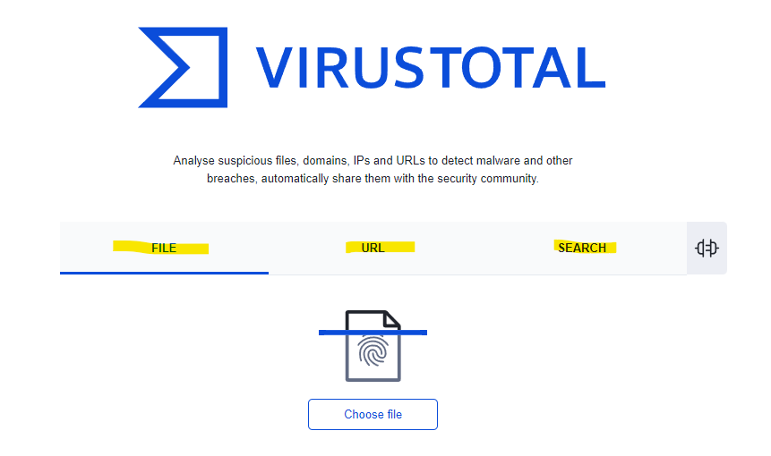 VirusTotal | WEDEX