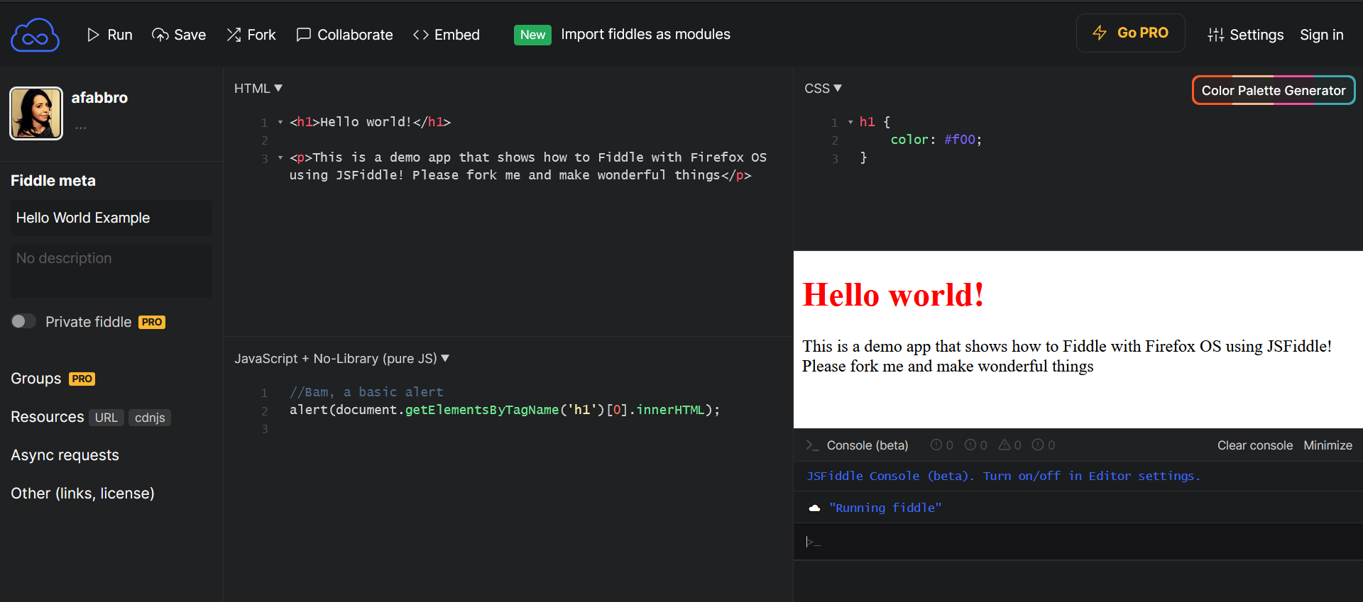 JSFiddle | WEDEX