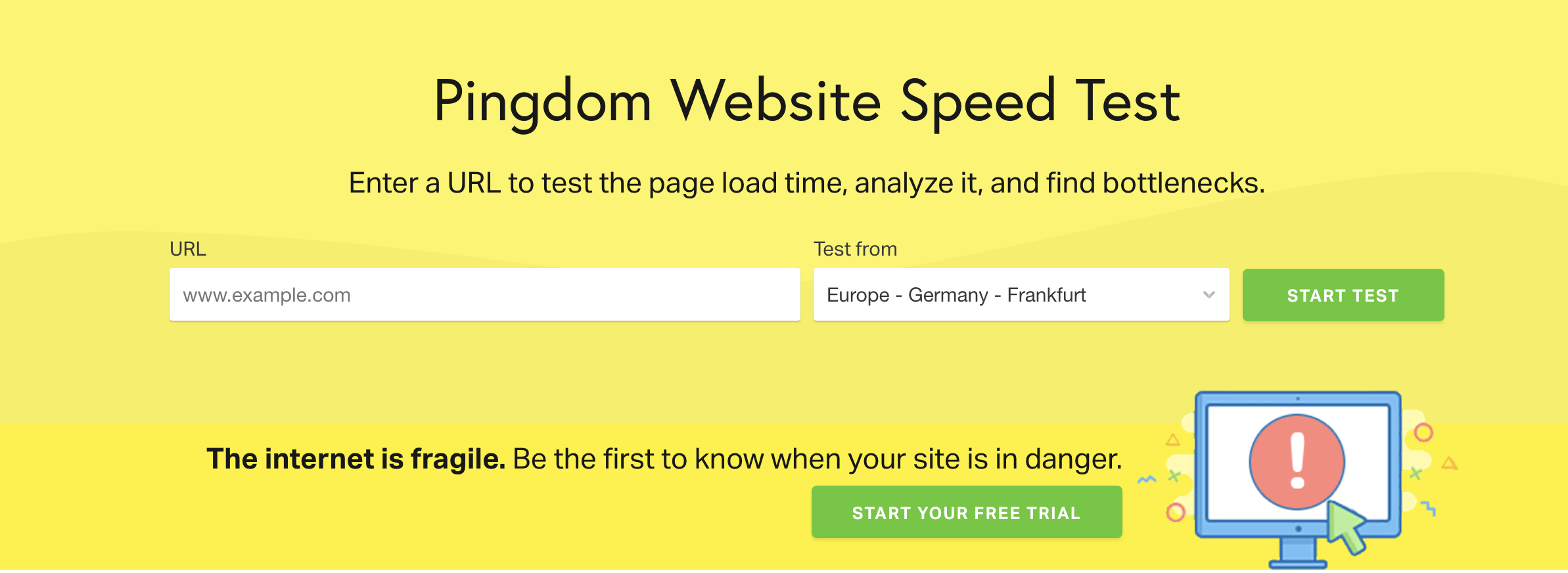 Pingdom Tools | WEDEX