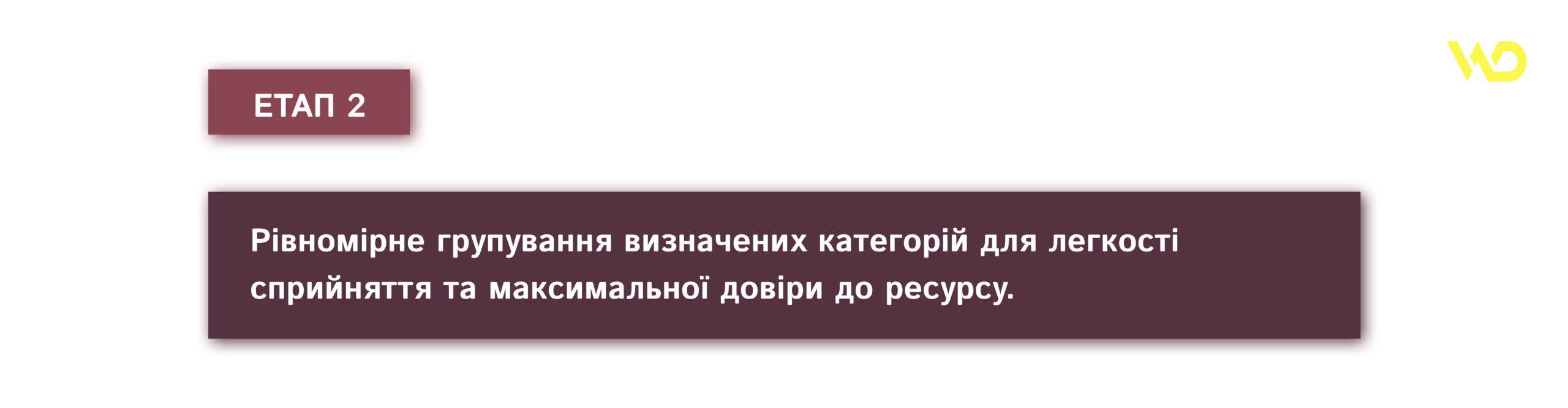 ЕТАП 2 для створення структури сайту | WEDEX