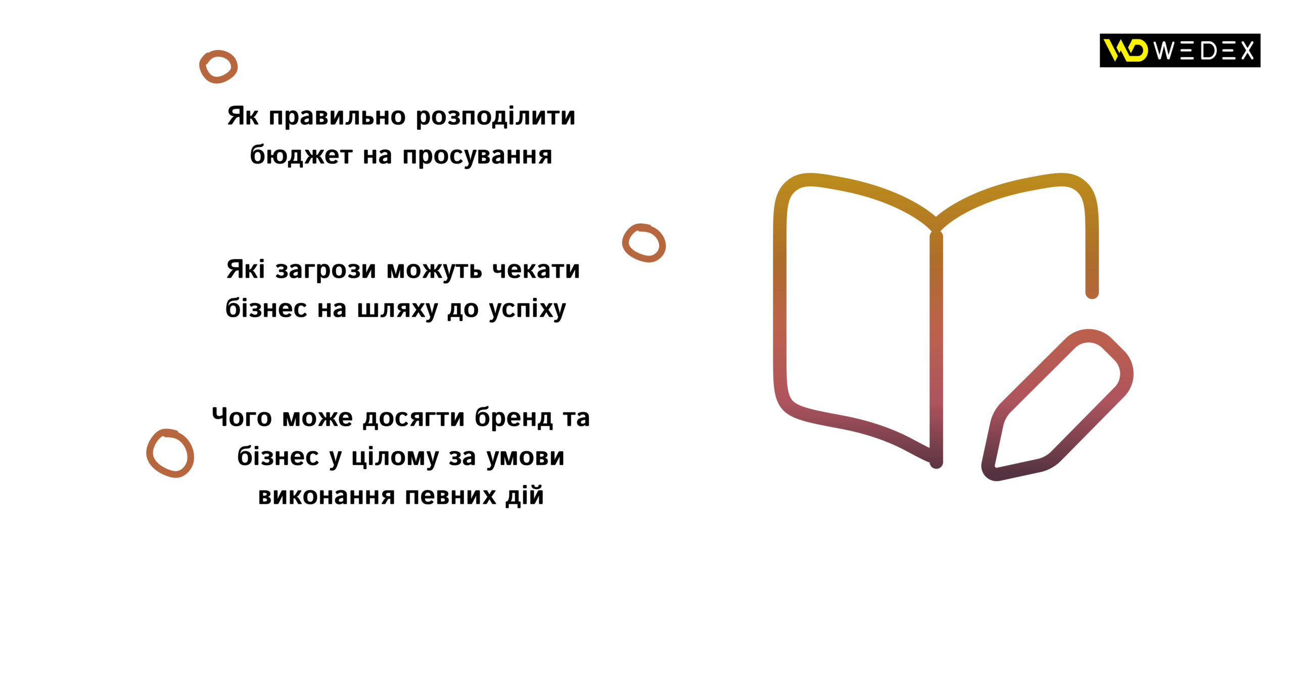 Навіщо потрібен маркетинговий план | WEDEX