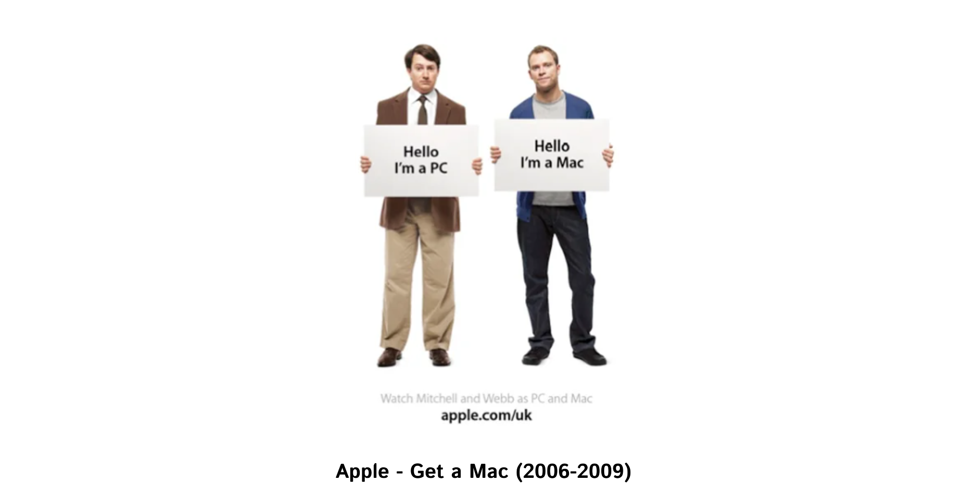 Apple - Get a Mac (2006-2009) | WEDEX