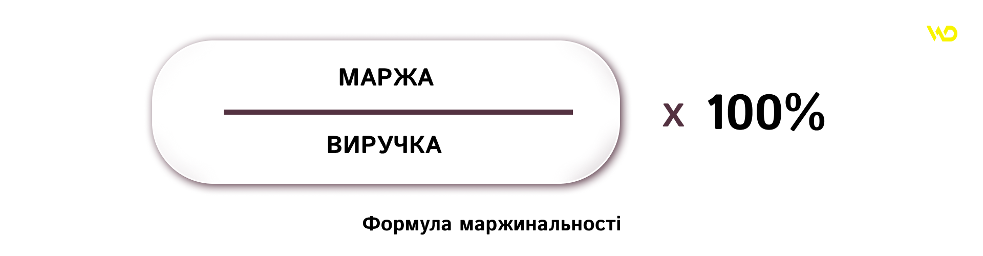 Формула маржинальності | WEDEX