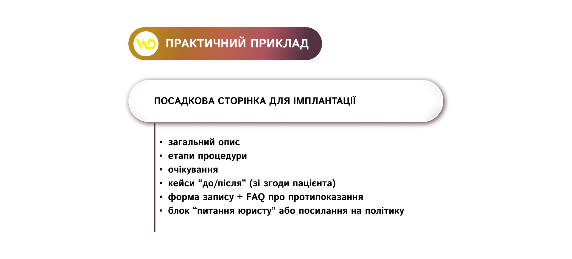 Практичний приклад | WEDEX
