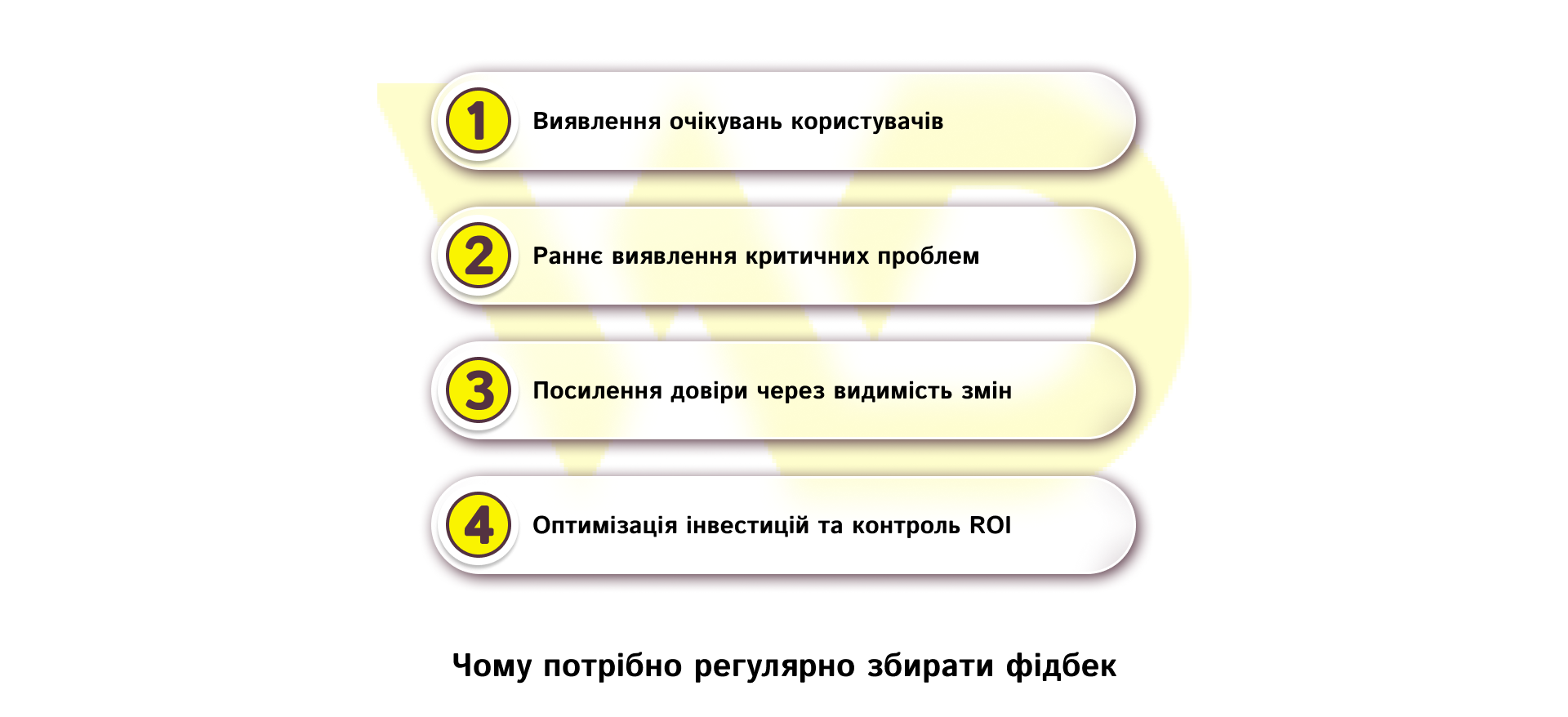 Чому потрібно регулярно збирати фідбек | WEDEX